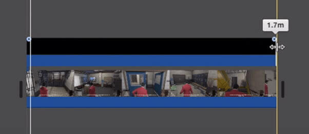 imovie 단계 1에서 얼굴 흐림
