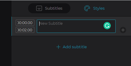 clideo로 자막 편집