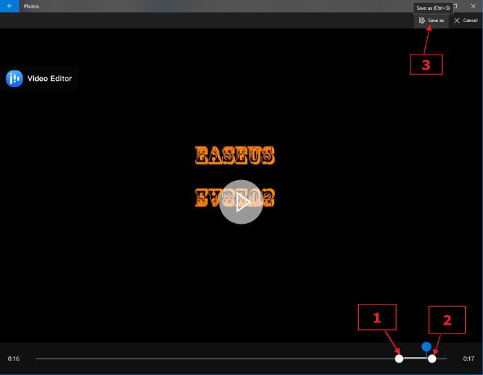 Windows 10용 Microsoft 사진으로 비디오를 자르는 방법