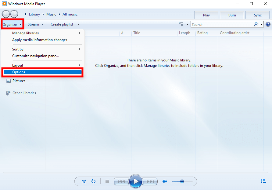 옵션을 선택하세요