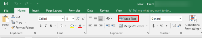 줄바꿈 텍스트 선택