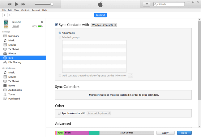 icloud없이 아이폰 연락처를 Gmail로 내보내기