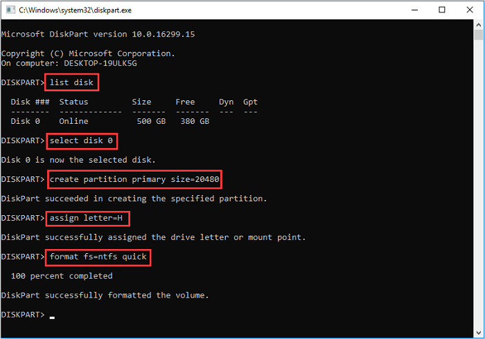 check disk windows 10 command prompt
