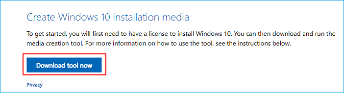 windows media creation tool