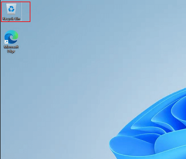 Windows 11 휴지통 열기