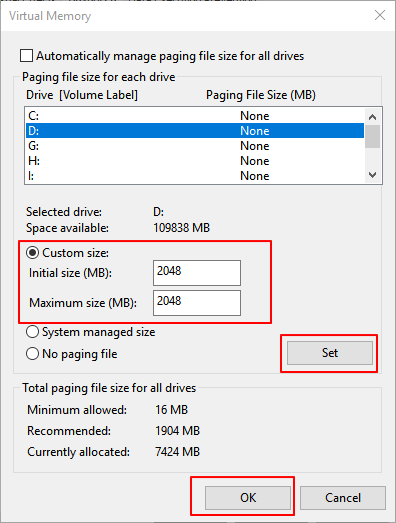 Windows 10 높은 RAM 메모리 사용 문제를 해결하는 방법-EaseUS