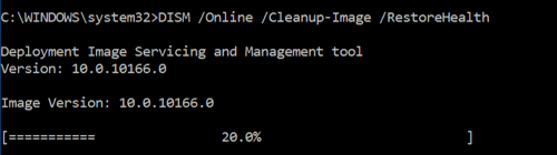 높은 CPU 사용량을 수정하려면 CMD를 실행하십시오.