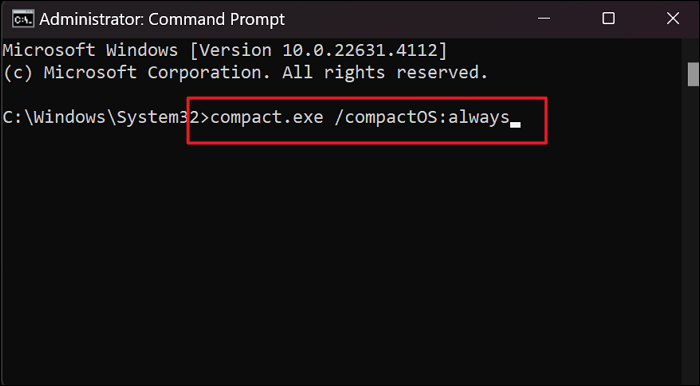 os 명령어를 압축하다
