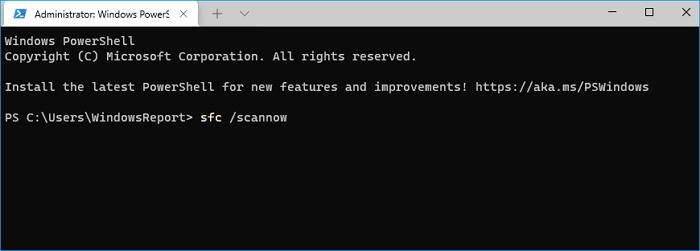 시스템 파일 검사기 검사 Windows