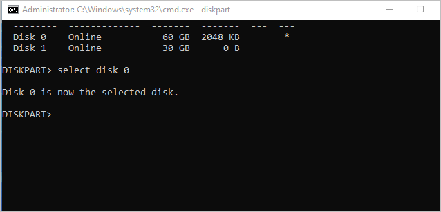 원도우 11에서 드스크 선택하기