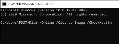 dism을 실행하다