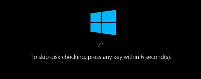 Windows 10 시작 시 디스크 검사(CHKDSK)를 중지하는 방법-EaseUS