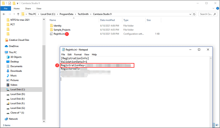 제품 키 복사하기