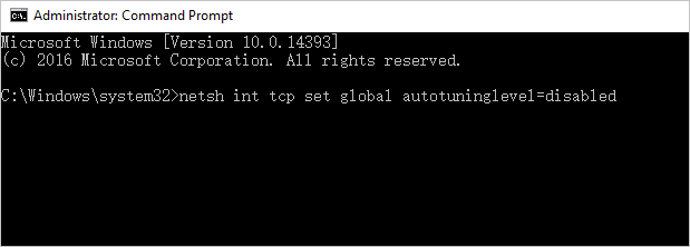 자동 튜닝 비활성화