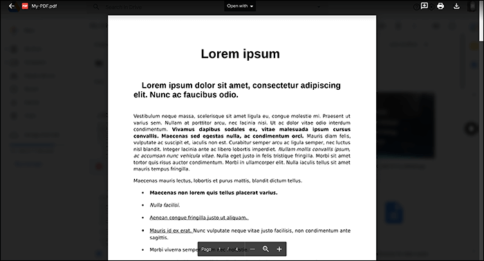 Google 드라이브를 사용하여 잠긴 PDF를 인쇄하는 방법