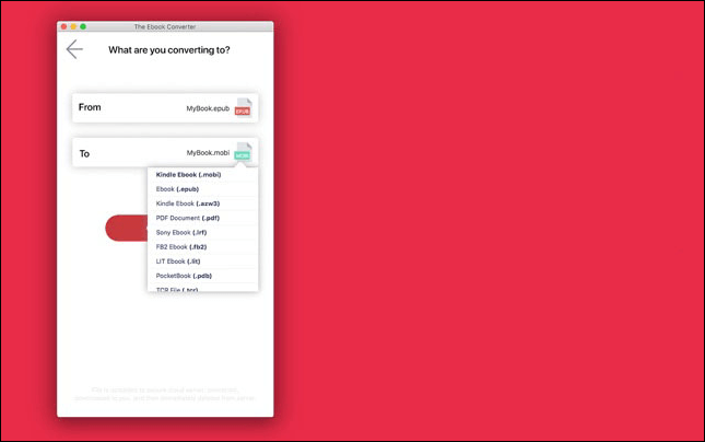 전자책 변환기로 킨들을 pdf로 변환