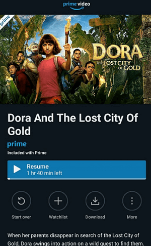 Amazon 비디오 추출