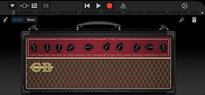 곡을 녹음하는 차고 밴드