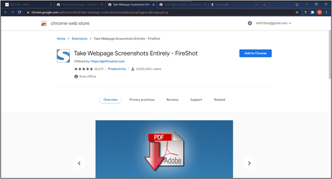 Chrome 확장 프로그램에 추가