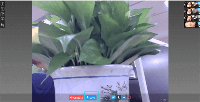 pixect에 사진 저장